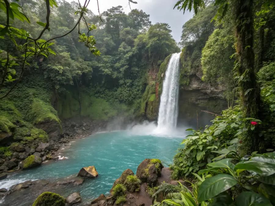 Matty's Waterfall Tour — Las Monas waterfall, Costa Rica